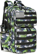 Wotony Military Tactical Backpack for Men Waterproof Daypack 3 Day Assault Pack Molle Bag with Water Bottle Holder
