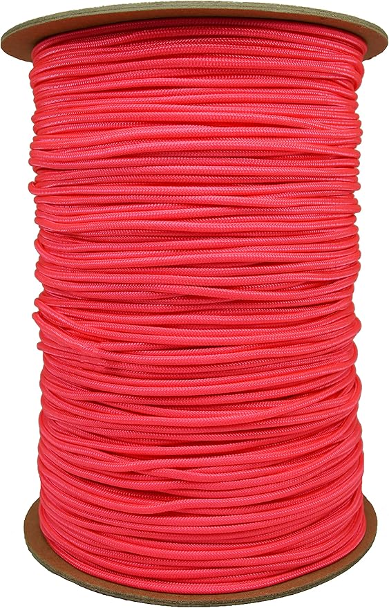 275 Cord 5 Strand Paracord - 40+ Colors in 100 Feet Bundles and 1000 Foot Spools