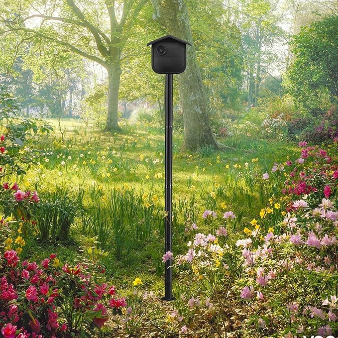 Camera Ground Stake Mount for Blink Outdoor 4, Metal Ground Spike with Silicone Cover for Blink Gen 4 and Blink Outdoor 2K+