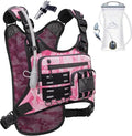 Zelvot Running Vest with 2L Water Bladder, Hydration Backpack, U.S. Original Design Patent, Lightweight Hydration Pack with Gear Holder, Reflective Chest Pack for Men Women for Marathon