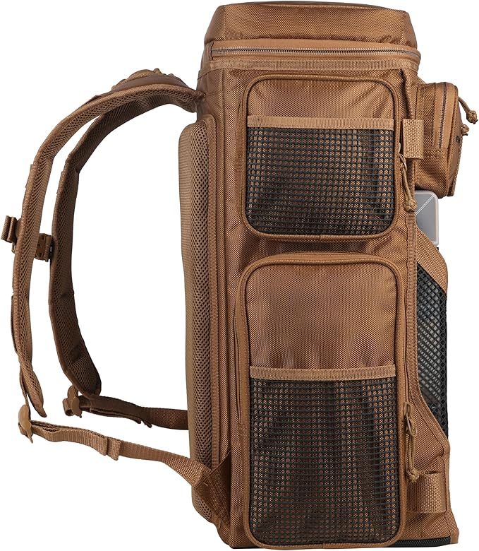 Evolution Fishing Drift Series Tackle Backpack, Outdoor Rucksack w/ 6 Fishing Tackle Trays, Heavy Duty