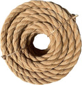 ATERET Twisted ProManila - UnManila Rope I 1/4 inch x 1200 feet I 3 Strand Synthetic Polypropylene Rope I Multipurpose, Lightweight, Weather-Resistant Cord for Decor, Landscaping & DIY Projects