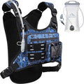 Zelvot Running Vest with 2L Water Bladder, Hydration Backpack, U.S. Original Design Patent, Lightweight Hydration Pack with Gear Holder, Reflective Chest Pack for Men Women for Marathon