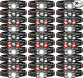 Headlamp Rechargeable 30Pack, 3000 Lumen Ultra-Light Bright Headlamp Flashlight with White Red Light, LED Headlight, 5+5 Mode for Outdoor Camping Fishing Running Hiking (30)