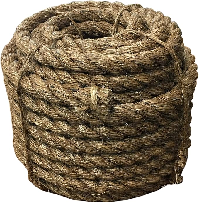T.W Evans Cordage 26-099 1-Inch by 100-Feet 5 Star Manila Rope