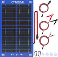 OYMSAE 12W Solar Car Battery Charger Portable 12V Trickle Battery Charger & Maintainer Waterproof Solar Panel for Car Boat Automotive RV
