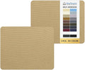KING MOUNTAIN Canvas Repair Patch 9 x11 Inch 2 Pcs Self-Adhesive Waterproof Fabric Patch for Sofas, Tents, Furniture,Tote Bags, Car Seats (Flaxen)
