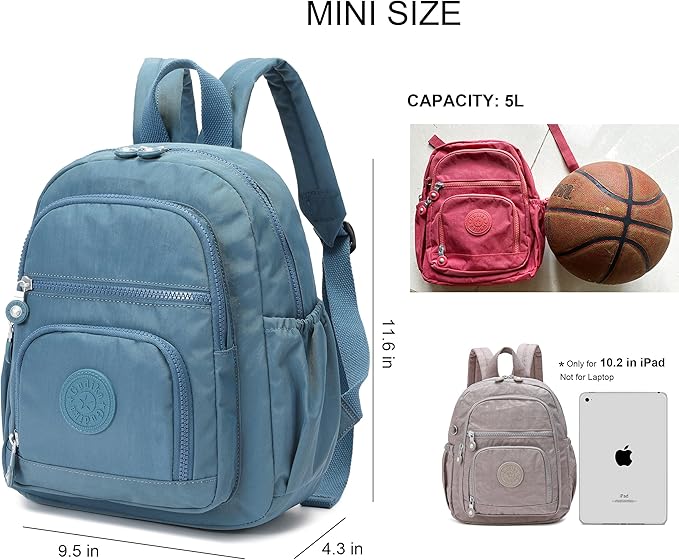Mini Hiking Waterproof Backpack Purse for Women and Men,Travel Backpack 5L