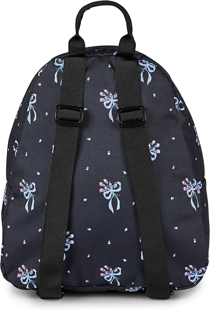 JanSport Half Pint Mini Backpack, 10.2 L - Durable Mini Bag Purse with Adjustable Shoulder Straps, Single Main Compartment, Zippered Stash Pocket, Pastel Petals