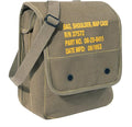 Rothco 57960: Canvas Map Case Shoulder Bag with Military Stencil
