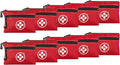 Swiss Safe 2-in-1 First Aid Kit for Car, Travel & Home, Businesses - Bonus Mini Kit for Medical Emergency Aid, Survival, Camping - 64 Piece, 10 Pack