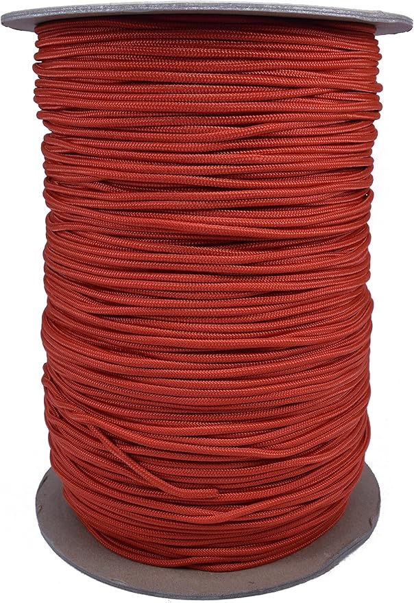 275 Cord 5 Strand Paracord - 40+ Colors in 100 Feet Bundles and 1000 Foot Spools