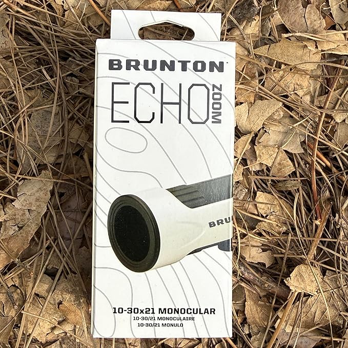 Brunton Echo Zoom Monocular 7x30 – Compact Lightweight Pocket Scope for Travel and Hiking
