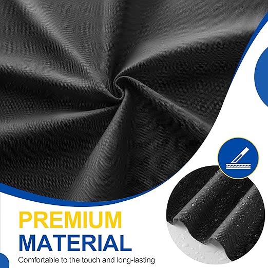 Fabric Repair Tape, Self Adhesive Canvas Repair Patch, Waterproof Outdoor Canvas Tape/Patch Kit for Sun Shades Clothing Tent Awnings Boat Cover Couches Black 4x71 inch
