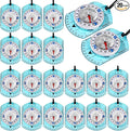 20 Pcs Acrylic Orienteering Compass Hiking Backpacking Survival Reliable Compass Advanced Scout Compasses Outdoor Gear for Map Reading Navigation Camping Survival Exploring