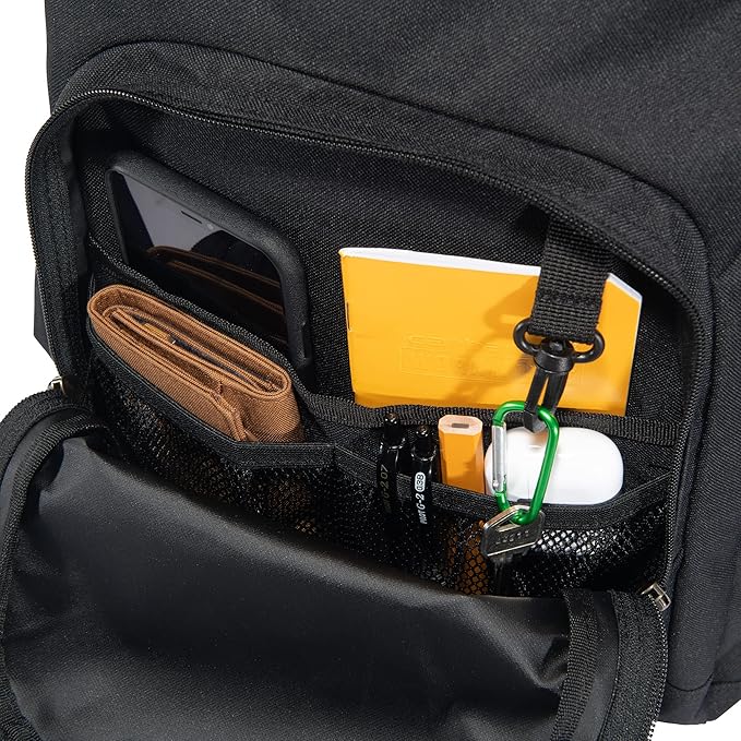 Carhartt 25L Classic Laptop Daypack, Durable Water-Resistant Pack with Laptop Sleeve, Contains PFAS, Black
