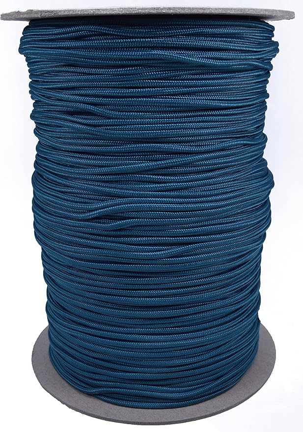 275 Cord 5 Strand Paracord - 40+ Colors in 100 Feet Bundles and 1000 Foot Spools
