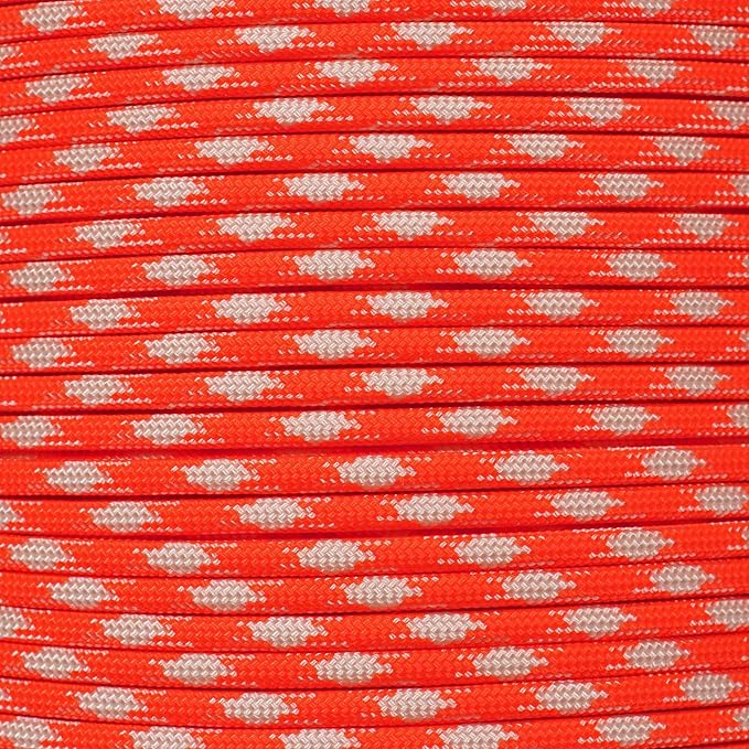 Paracord Planet Nylon 550lb Type III 7 Strand Paracord - Made in The U.S.A - Strong and Durable