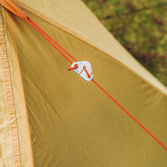 GEAR AID Guyline Tensioner Use to Quickly Secure Tents, Tarps, and Set Up a Taut Clothesline at Camp