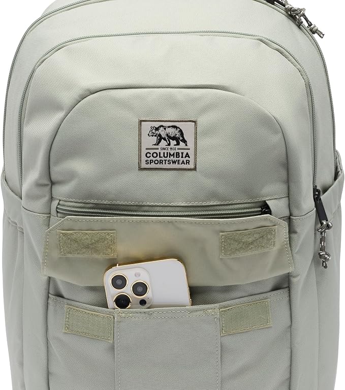 Columbia Unisex Buxton 26L Backpack, Safari/Stone Green, One Size