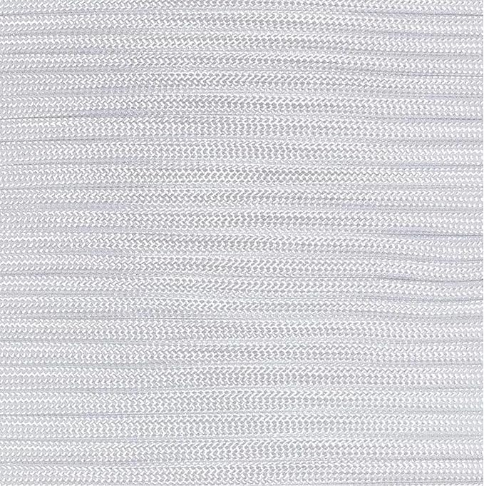 Paracord Planet Solid Color 550lb Paracord – 7 Strand Type III Nylon Cord for Indoor and Outdoor Tasks – White (250 ft)