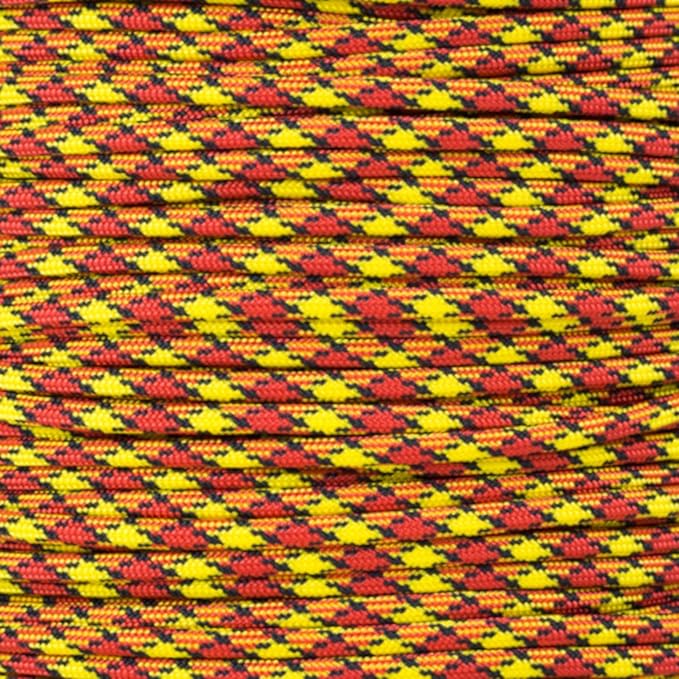 Paracord Planet Nylon 550lb Type III 7 Strand Paracord - Made in The U.S.A - Strong and Durable