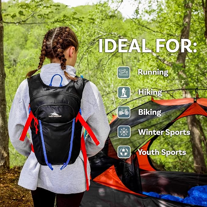 High Sierra HydraHike Youth, Curious, 8L
