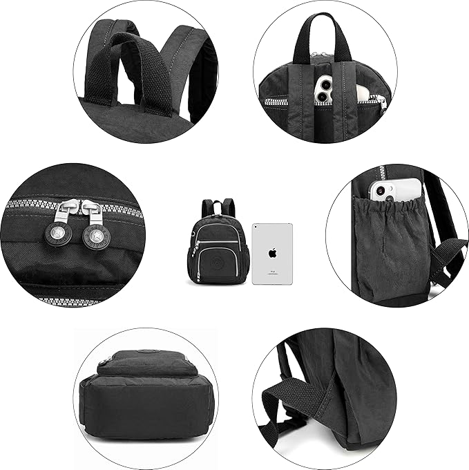 Mini Hiking Waterproof Backpack Purse for Women and Men,Travel Backpack 5L
