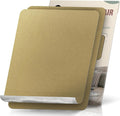 OAZ 2 Pieces 9 x 11 inch Canvas Repair Patches Canvas Fabric Patch Self-Adhesive Fabric Repair Tape Waterproof Outdoor Gear Patch Kit for Boat Cover Awning Sofa Chair Couch Tent Bag (Khaki)