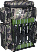 Evolution Fishing Drift Series Tackle Backpack, Outdoor Rucksack w/ 6 Fishing Tackle Trays, Heavy Duty