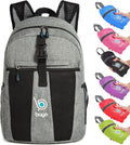 Bago Lightweight Small Hiking Backpack for Women and Men - 25L Travel Day Pack - Foldable Hiking Daypack Ultralight for Camping Outdoor Sports - Day Bag Packable Backpack for Travel (SnowGray)