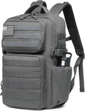 Wotony Military Tactical Backpack for Men Waterproof Daypack 3 Day Assault Pack Molle Bag with Water Bottle Holder