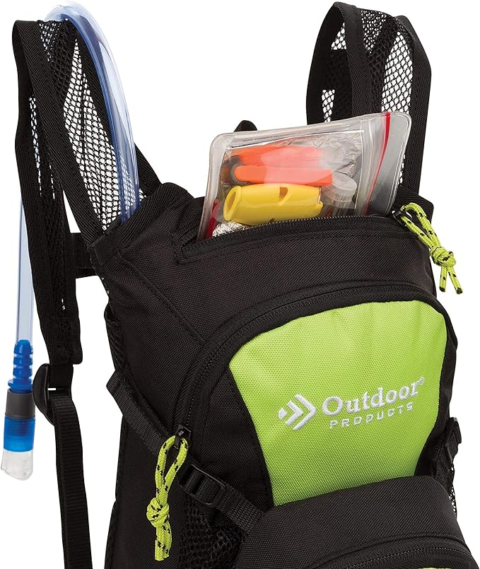 Outdoor Products Tadpole Hydration Pack (Black) (Violet Tulip)
