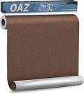 OAZ 16 x 79 inch Canvas Repair Patches Canvas Fabric Patch Self-Adhesive Fabric Repair Tape Waterproof Outdoor Gear Patch Kit for Boat Cover Awning Sofa Chair Couch Tent Bag (Dark Brown)
