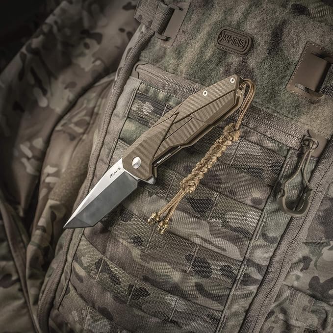 M-Tac Skull Knife Lanyard with Bead – Paracord Lanyard for Knives & EDC – Tactical Knife Fob Pull Cord – Durable Paracord
