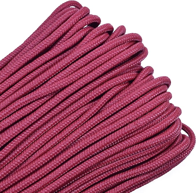 275 Cord 5 Strand Paracord - 40+ Colors in 100 Feet Bundles and 1000 Foot Spools