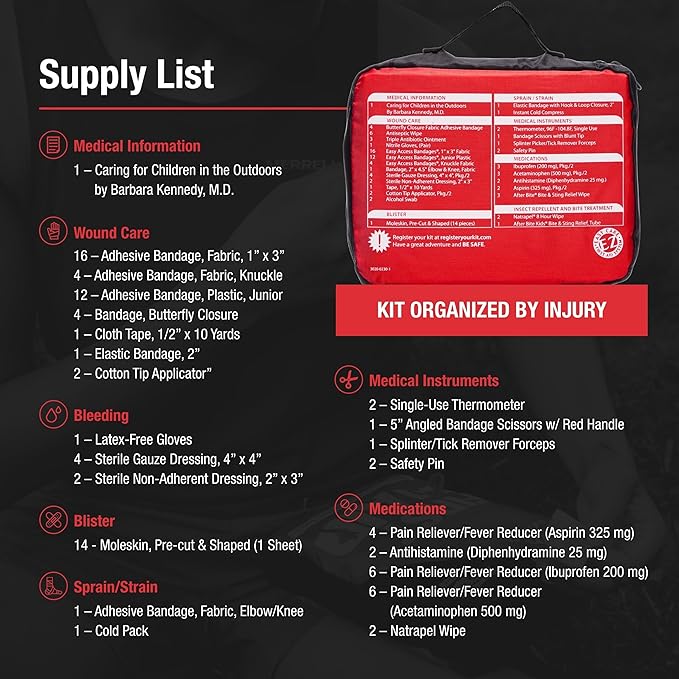 Adventure Medical Kits Family First Aid Medical Kit