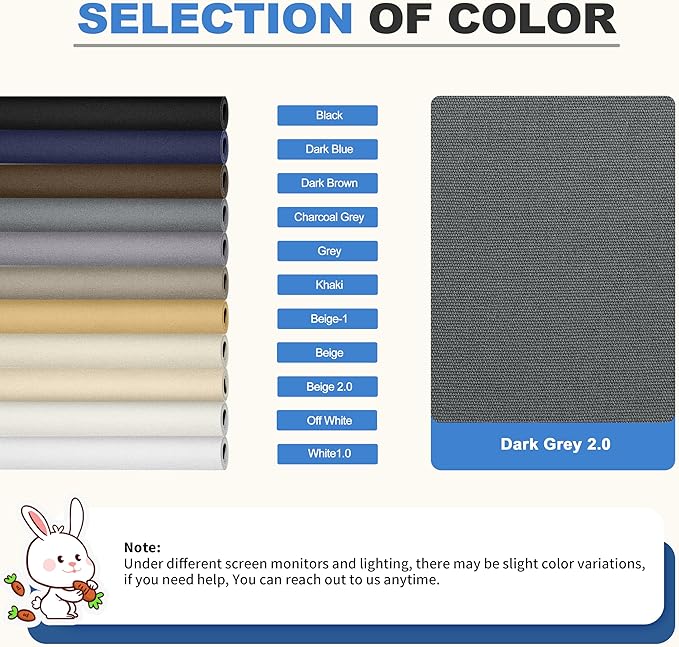 KING MOUNTAIN Canvas Repair Patch 16×60 Inch Self-Adhesive Waterproof Fabric Patch for Sofas, Tents, Furniture,Tote Bags, Car Seats (Dark Grey 2.0)