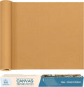 KING MOUNTAIN Canvas Repair Patch 16×60 Inch Self-Adhesive Waterproof Fabric Patch for Sofas, Tents, Furniture,Tote Bags, Car Seats (Light Brown)
