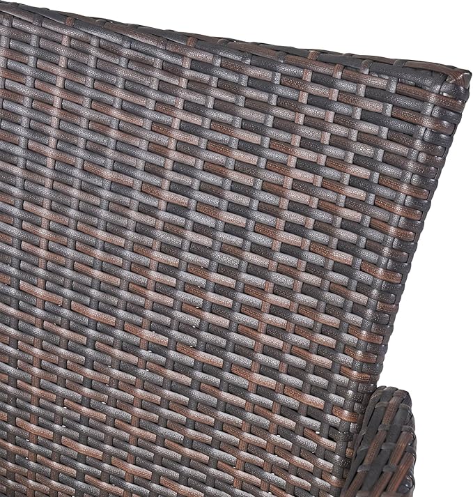 120 Ft Wicker Repair Kit, Plastic Wicker Repair Supplies, Mixed Dark Brown, Synthetic Rattan Replacement Material for Patio Wicker Furniture Sofa Chair Repair