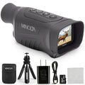 Minolta 6x25 Digital Night Vision Monocular w/Built-in 4K HD Video Camera (Black)