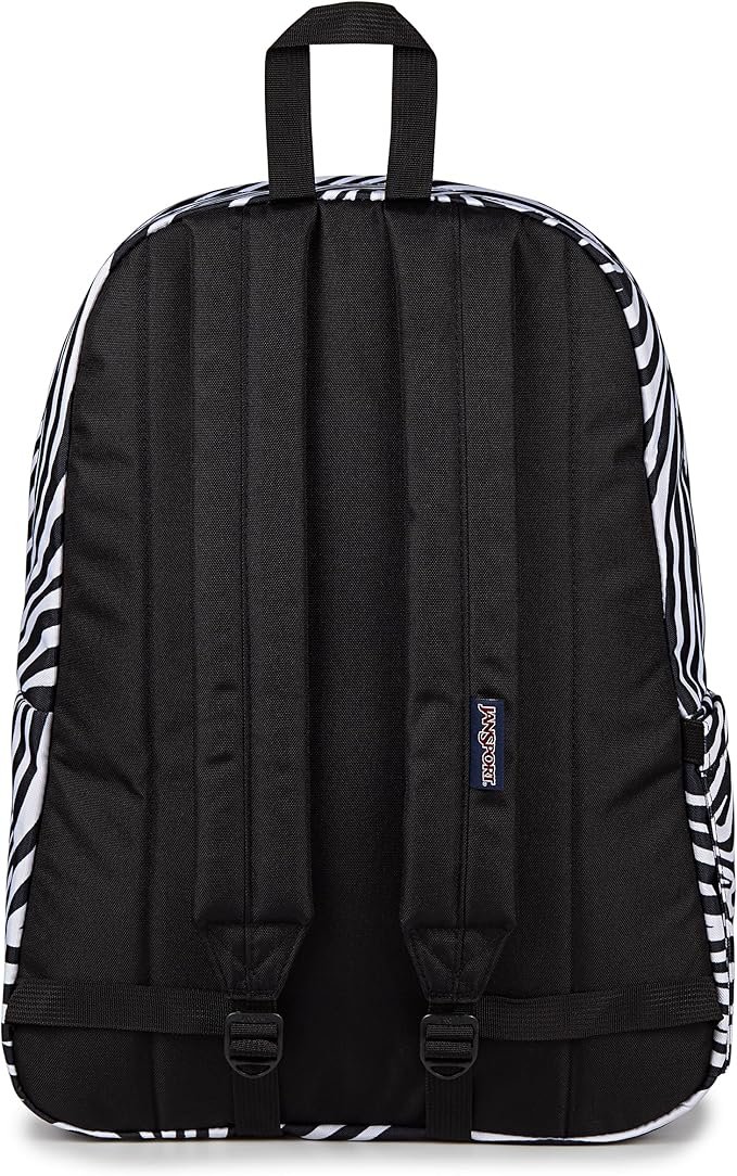 JanSport SuperBreak Plus Backpack with Padded 15-inch Laptop Sleeve and Integrated Bottle Pocket - Spacious and Durable Daypack for Work and Travel - Surreal Swirlies