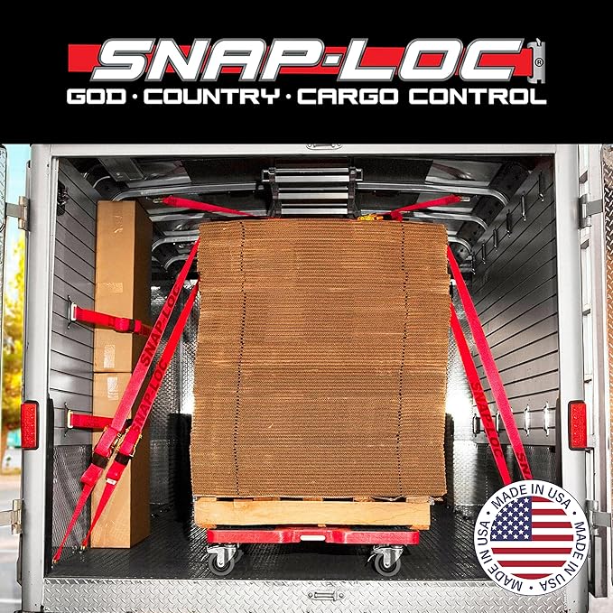 Snap-Loc E-Track Multi-Purpose J-Hook 2 Inch Hanger 2-Pack, Logistic Tie-Down for Pickups, Trucks, Trailers