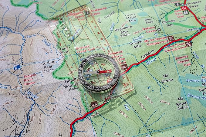 Coghlan’s Outdoor Compasses for Hiking, Camping, Survival & Orienteering – Map, Lensatic, Liquid-Filled, Wrist, Carabiner & Pocket Navigation Tools