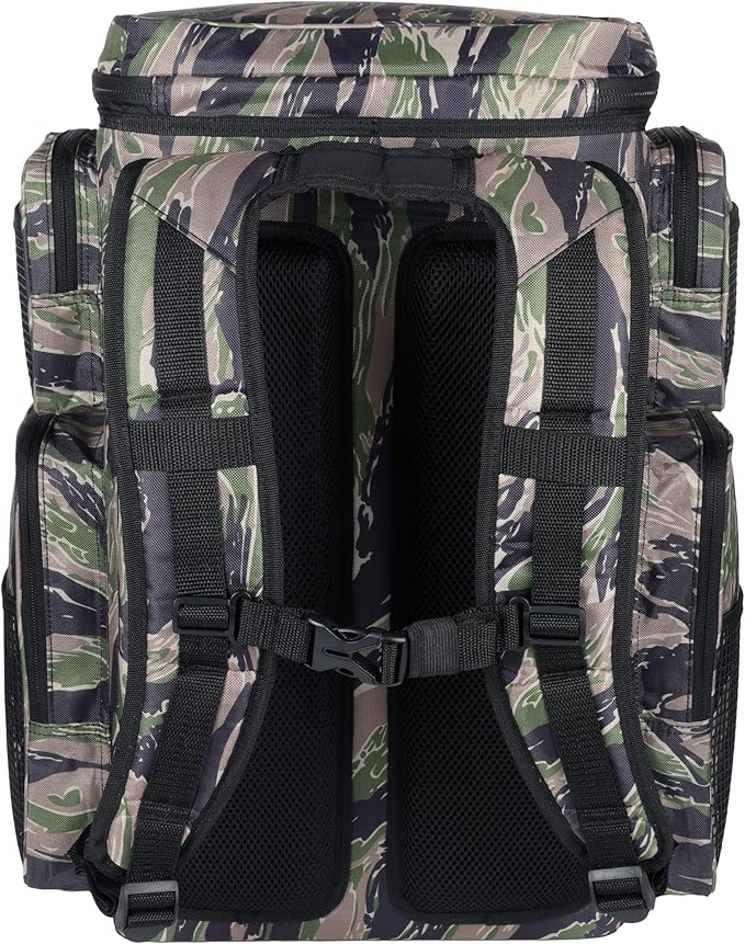 Evolution Fishing Drift Series Tackle Backpack, Outdoor Rucksack w/ 6 Fishing Tackle Trays, Heavy Duty