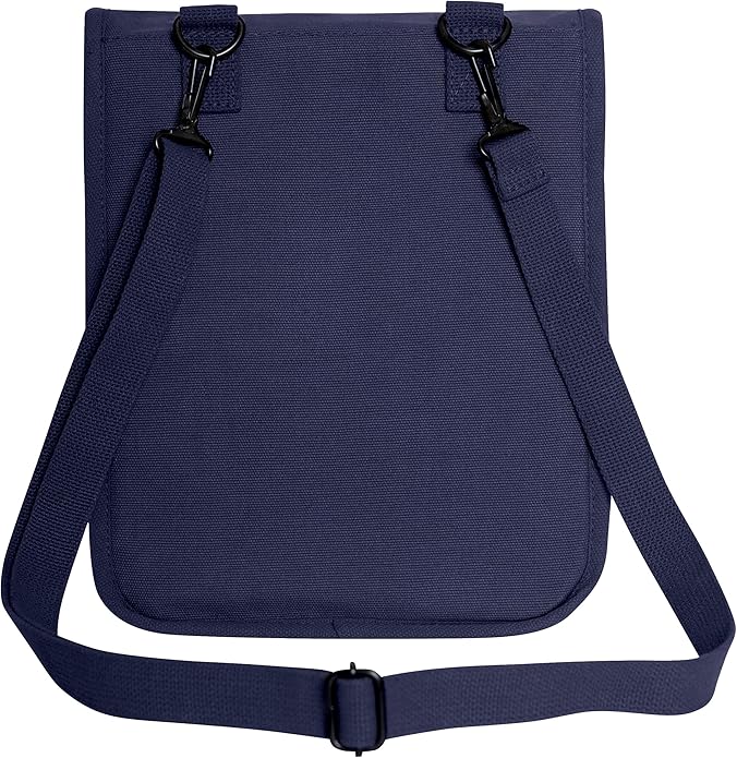 Rothco Canvas Map Case Shoulder Bag – Rugged Crossbody EDC Utility Storage
