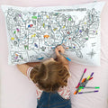 Coloring Pillowcase for Kids – Reusable DIY Pillow Cover with Washable Markers, Educational Arts & Crafts Activity for Boys & Girls, Fun Gift for Creative Play, Machine Washable - eatsleepdoodle
