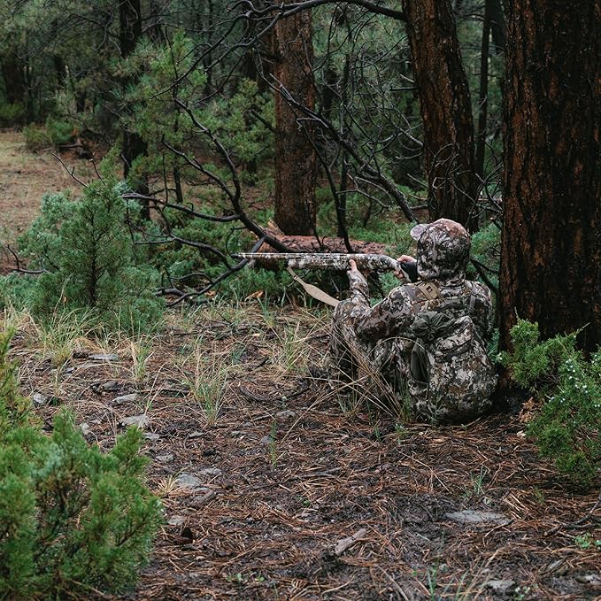 First Lite Treeline Turkey Vest - Hunting Vest with Game Pouch, Adjustable Seat & MOLLE System for Tactical Storage
